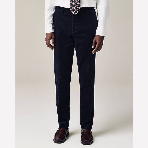 J. Crew Ludlow Slim-fit Unstructured Suit Pant in Italian Cotton Corduroy - Picture 1 of 10